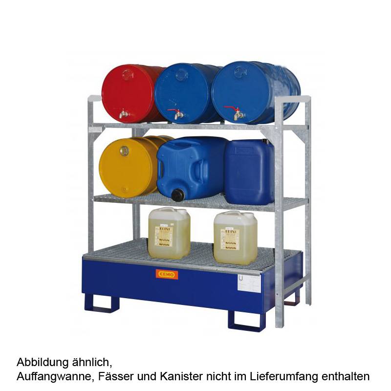 CEMO Fassregal 360 ohne Auffangwanne-0