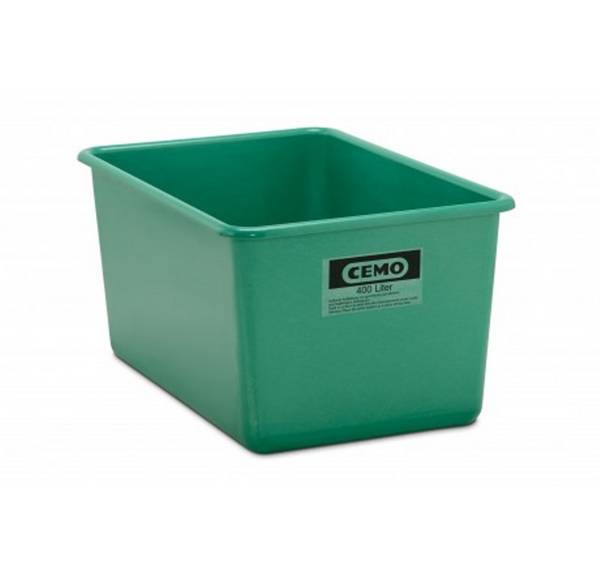 CEMO GFK Rechteckbehälter 400 l grün