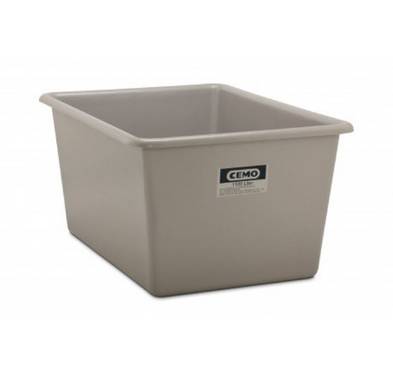 CEMO GFK Rechteckbehälter 1100 l Standard, grau