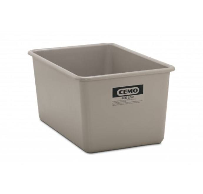CEMO GFK Rechteckbehälter 400 l grau-0