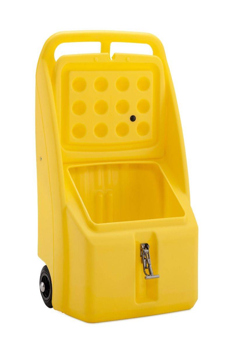 CEMO Go-Box 70 l gelb für Streugut, Sand, Bindemittel, etc.-1