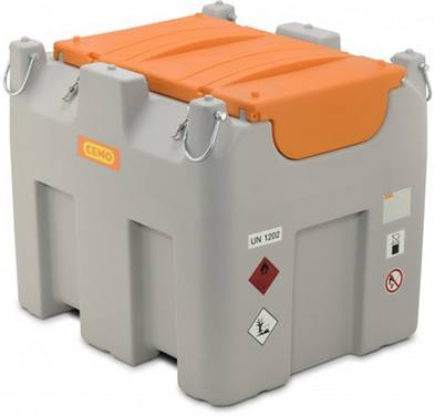 CEMO Mobile Dieseltankanlage DT-Mobil Easy 980l Basic, Elektropumpe Bipump 12 V