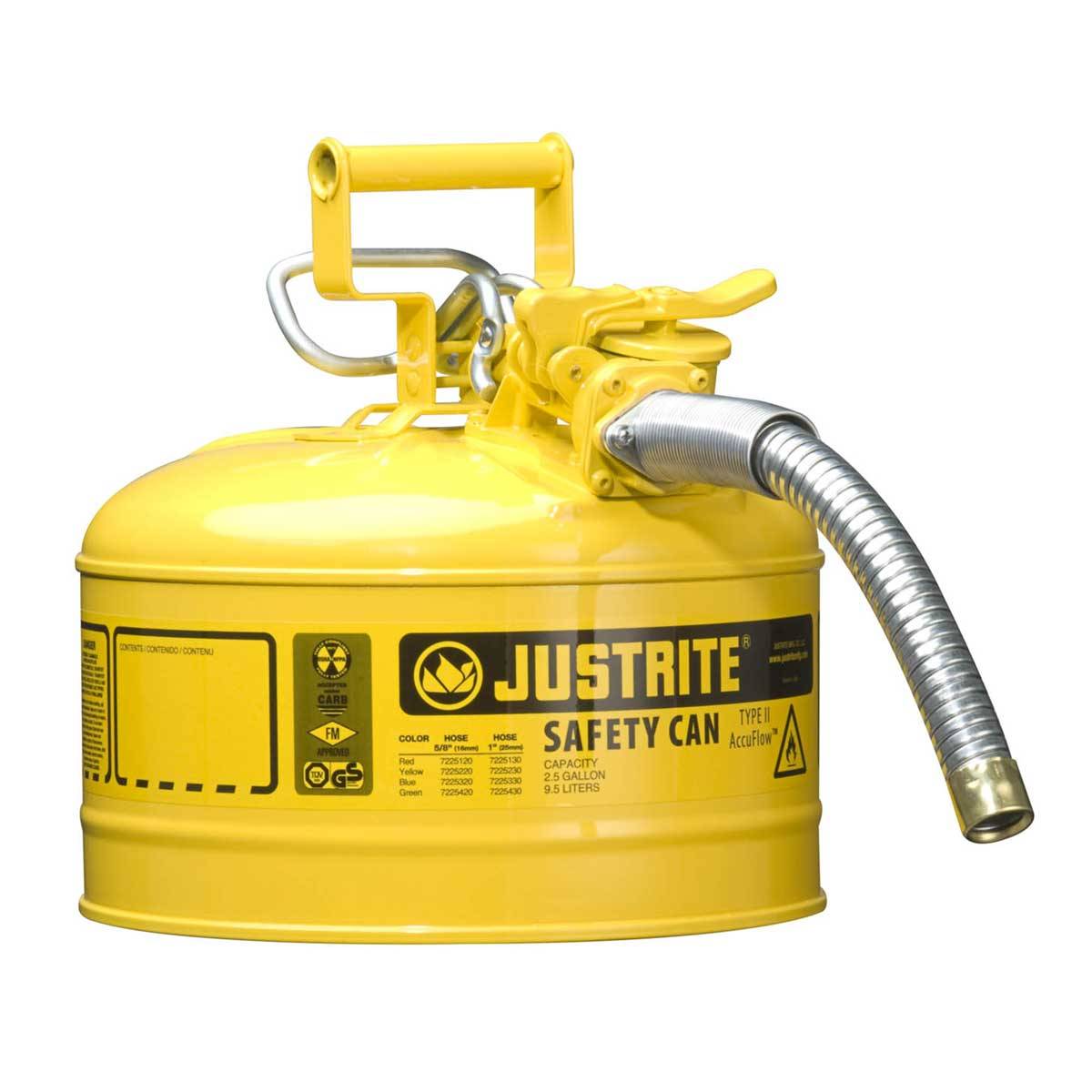 Sicherheitsbehälter Typ II Accu Flow Kapazität 9,5 Liter, gelb-0