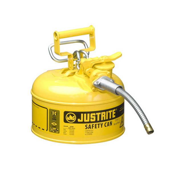 Sicherheitsbehälter Typ II Accu Flow Kapazität 4,0 Liter, gelb