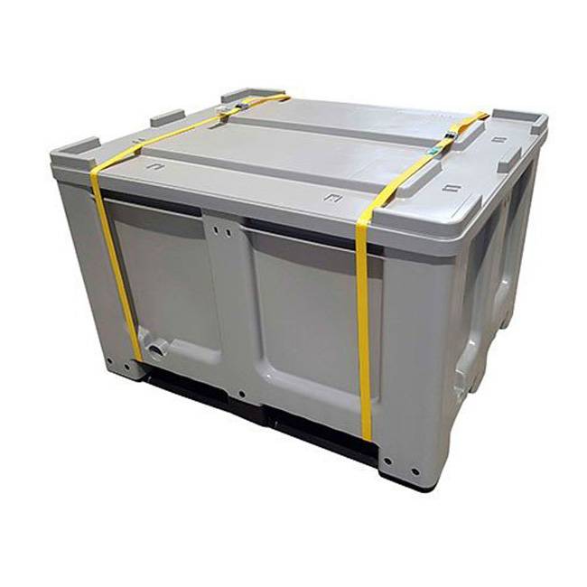 CEMO Kunststoff-Sammelbehälter L Optimales Lager- und Transportsystem für Batterien-0