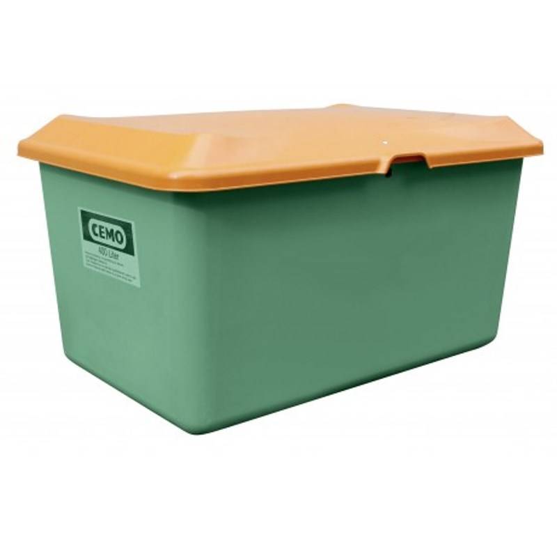 CEMO Streugutbehälter 400l Plus3 grün/orange-0