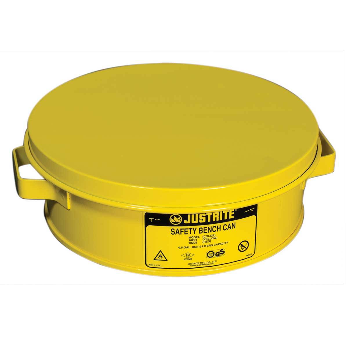 Sicherheits-Kleinteilereiniger Kapazität 2,0 Liter, gelb-1