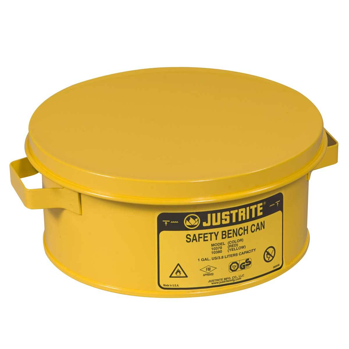 Sicherheits-Kleinteilereiniger Kapazität 4,0 Liter, gelb-0