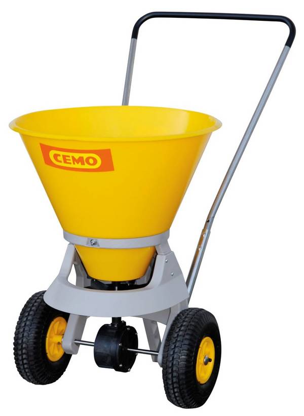 CEMO Streuwagen SW 35-C mit Kunststoffbehälter 35l