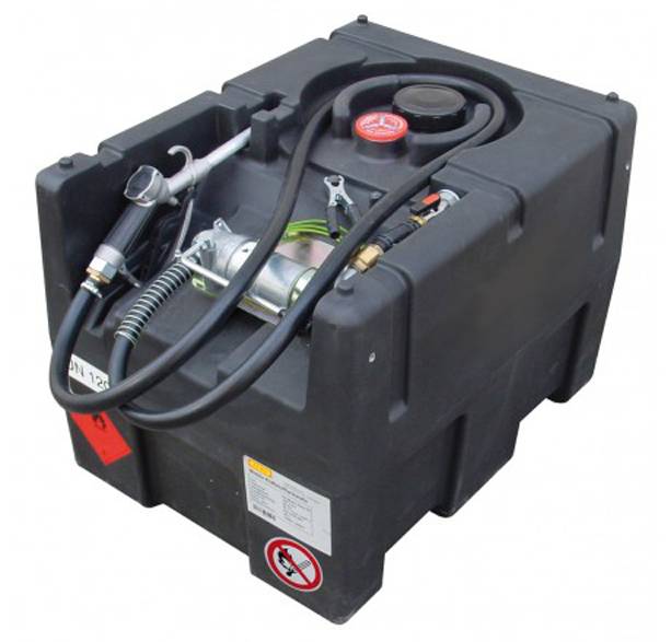 CEMO Mobile Kraftstofftankanlage KS-Mobil Easy PE 190l mit Handpumpe