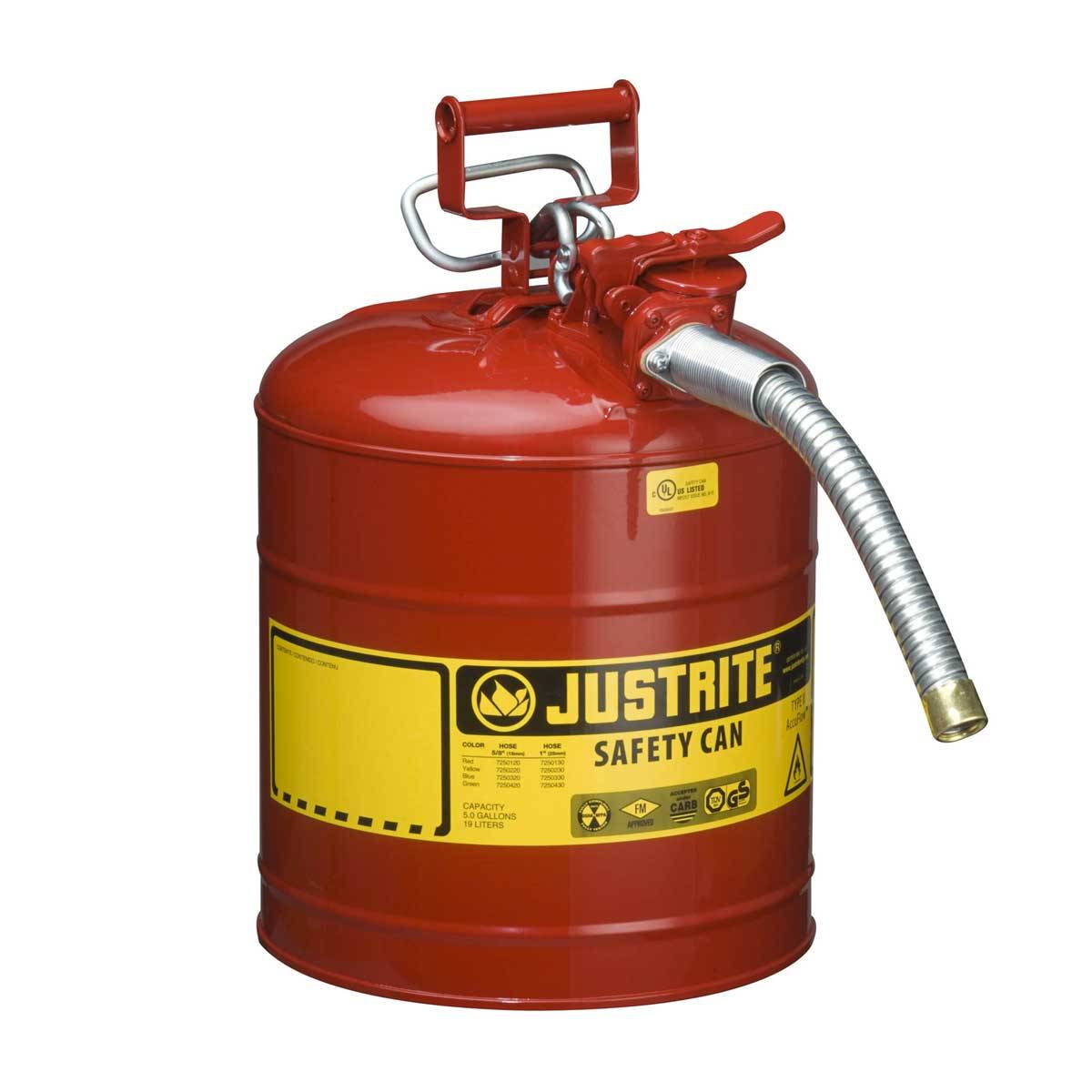 Sicherheitsbehälter Typ II Accu Flow Kapazität 19,0 Liter, rot-0