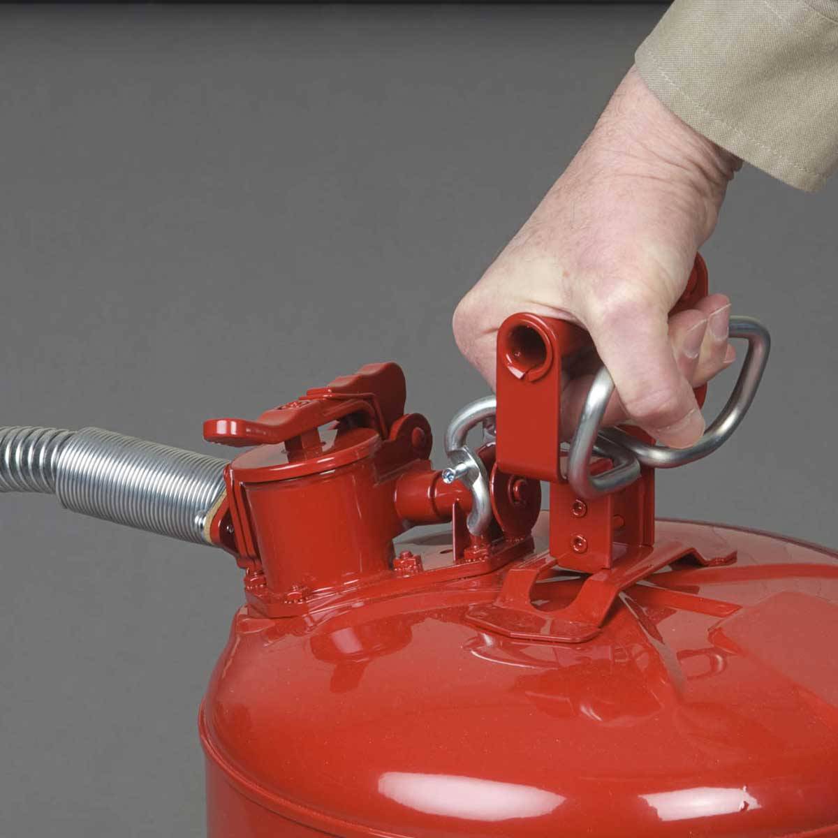Sicherheitsbehälter Typ II Accu Flow Kapazität 19,0 Liter, rot-2
