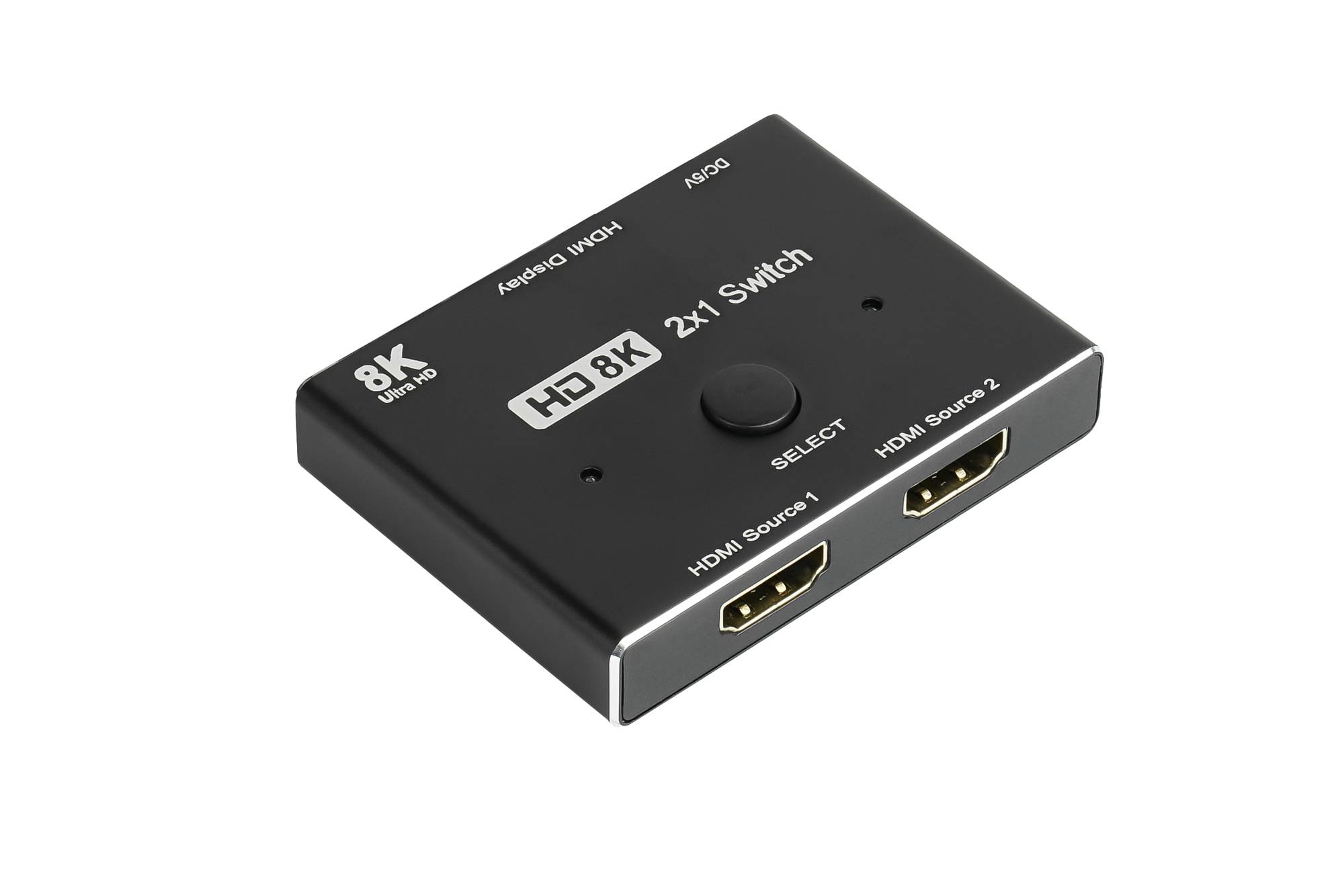 HDMI 2.1 Switch / Umschalter, 2-fach (2x Eingang und 1x Ausgang), direktional, 8K @30Hz, Good Connections®-0
