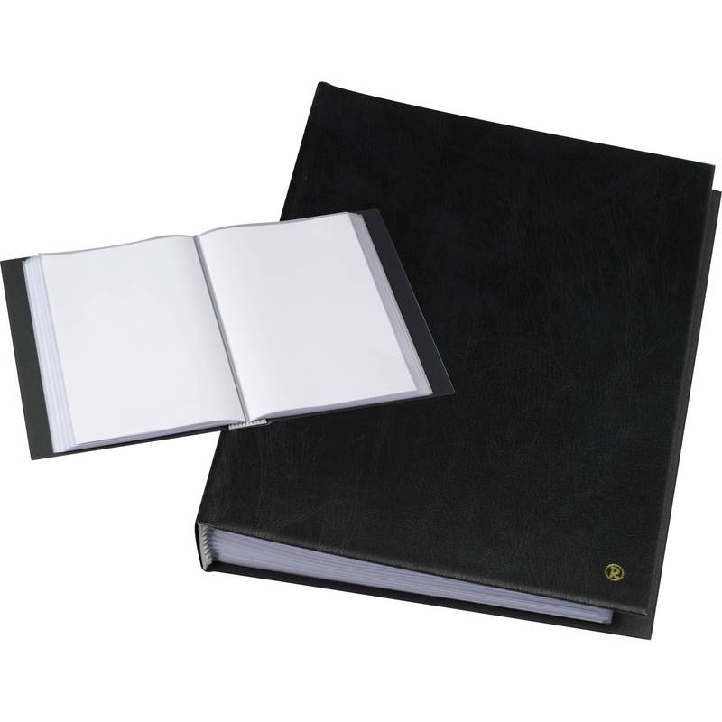 rillstab Sichtbuch "Original", DIN A4, 10 Hüllen, schwarz-0
