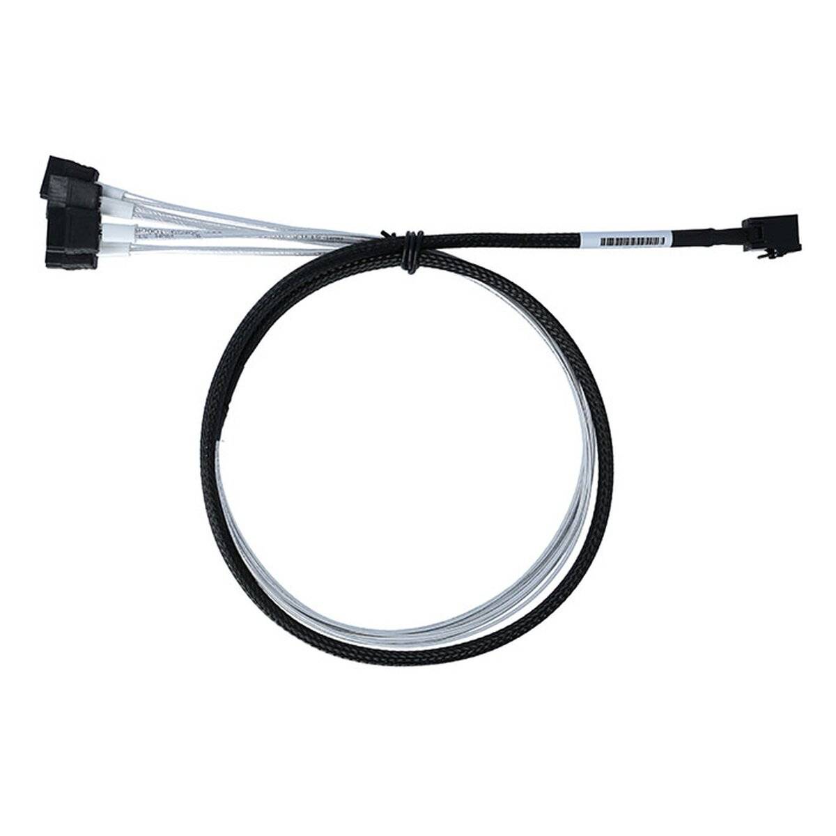 BlueOptics internes MiniSAS Hybrid Kabel SFF-8643/4x SATA 1 Meter - Serial Attac-0