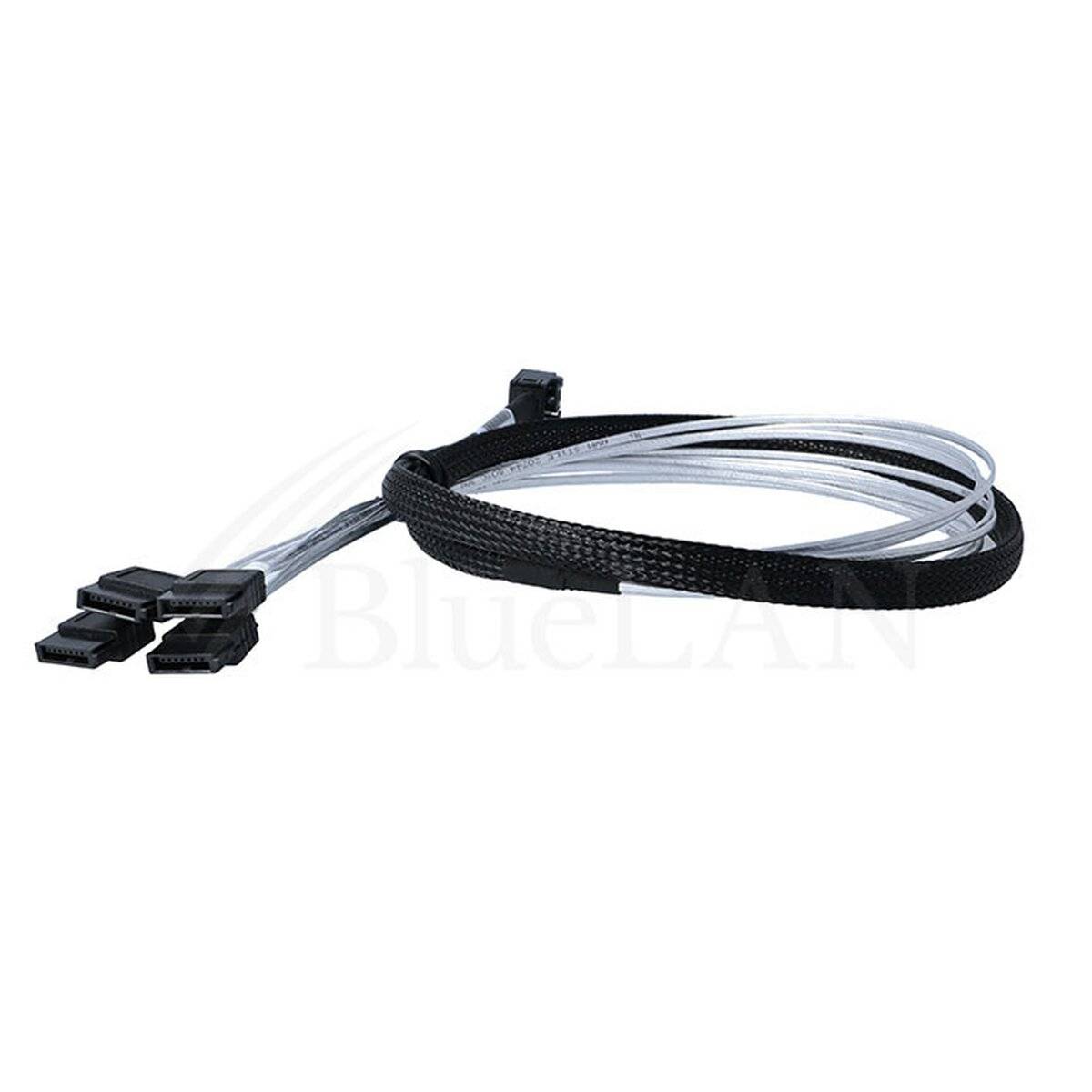 BlueOptics internes MiniSAS Hybrid Kabel SFF-8643/4x SATA 1 Meter - Serial Attac-2
