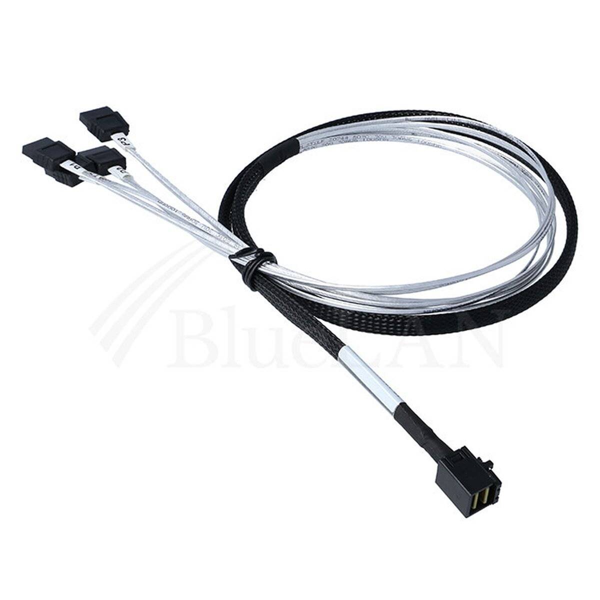 BlueOptics internes MiniSAS Hybrid Kabel SFF-8643/4x SATA 1 Meter - Serial Attac-4