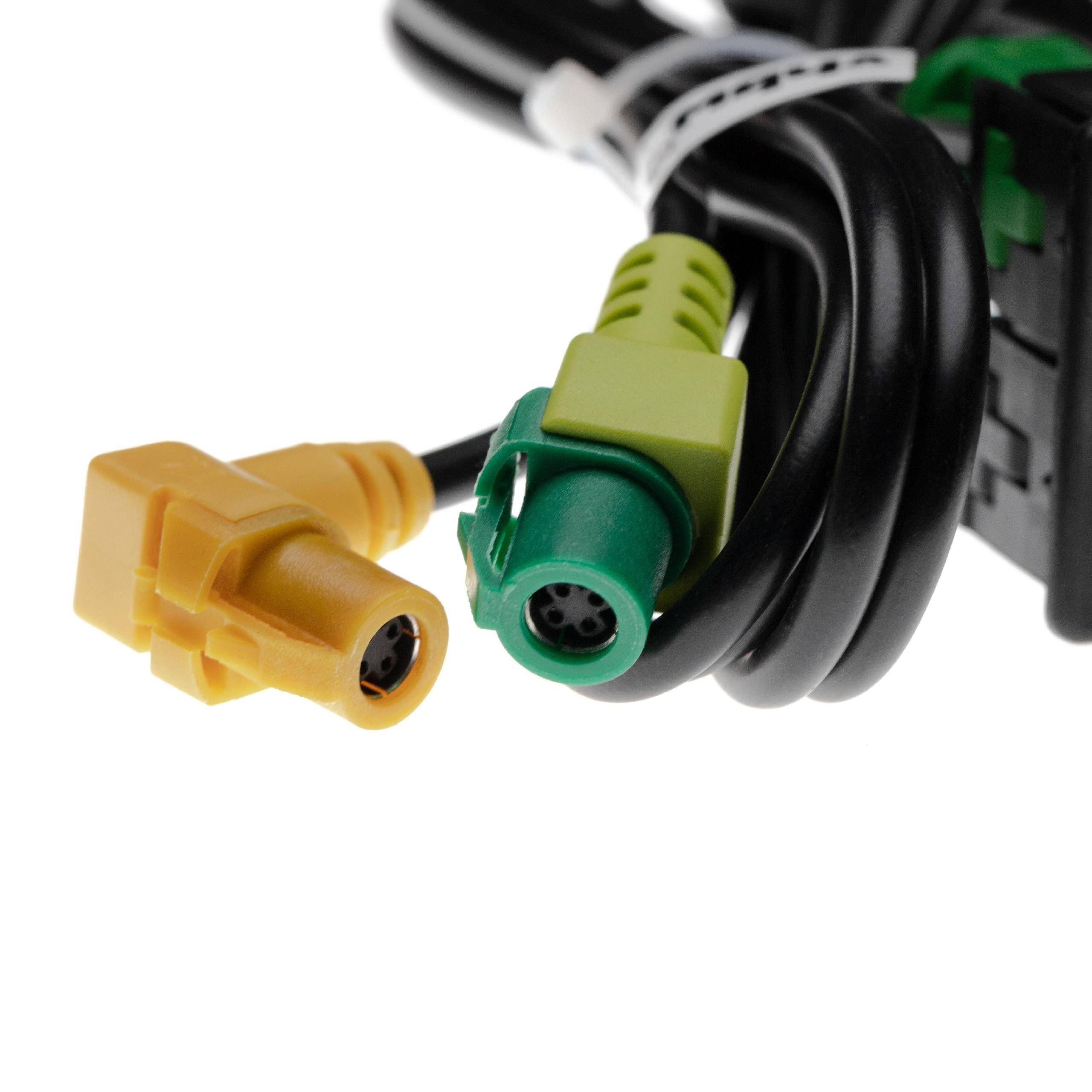 vhbw AUX KFZ Radio Kabel kompatibel mit VW Touran (Typ 1T) 01/2003 | 10/2006 Auto, Autoradio (143 cm)-3