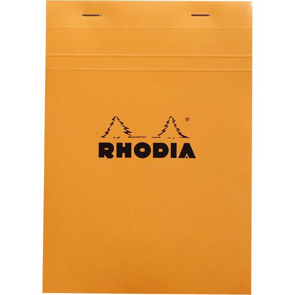 Notizblock Nr. 16 A5 14,8x21cm 80 Blatt 80g kariert orange