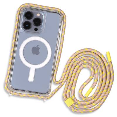 MONOCORD MagSafe Handykette für iPhone 13 Pro - Magnetische Handyhülle  Lanyard geeignet für MagSafe Zubehör, Neon-Gelb kaufen