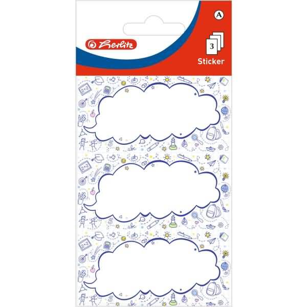 Buchetiketten Motiv 6 3 Blatt Back to school-0