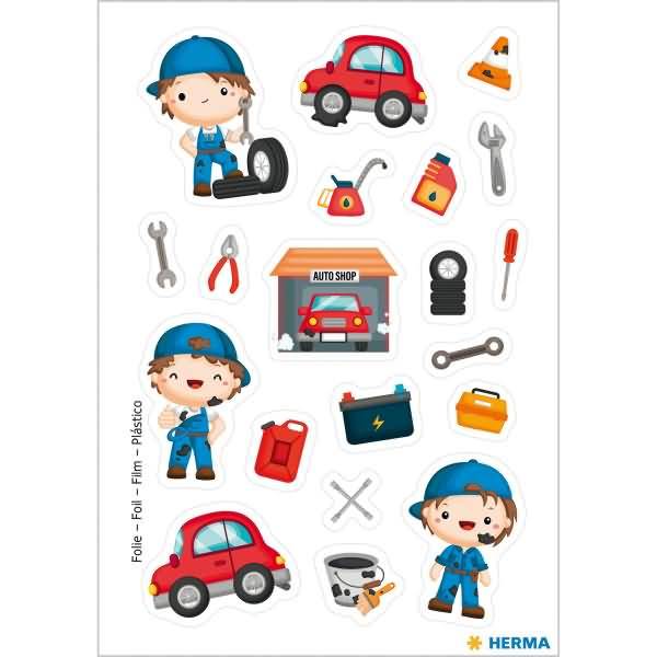Sticker Der kleine Mechaniker-1