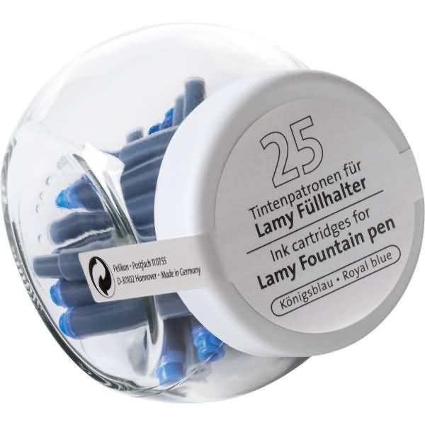 Tintenpatronen für Lamy königsblau VE=25 Stück