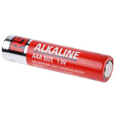 RS PRO AAA Batterie, Alkali, 1.5V // Packung a 20 Stück