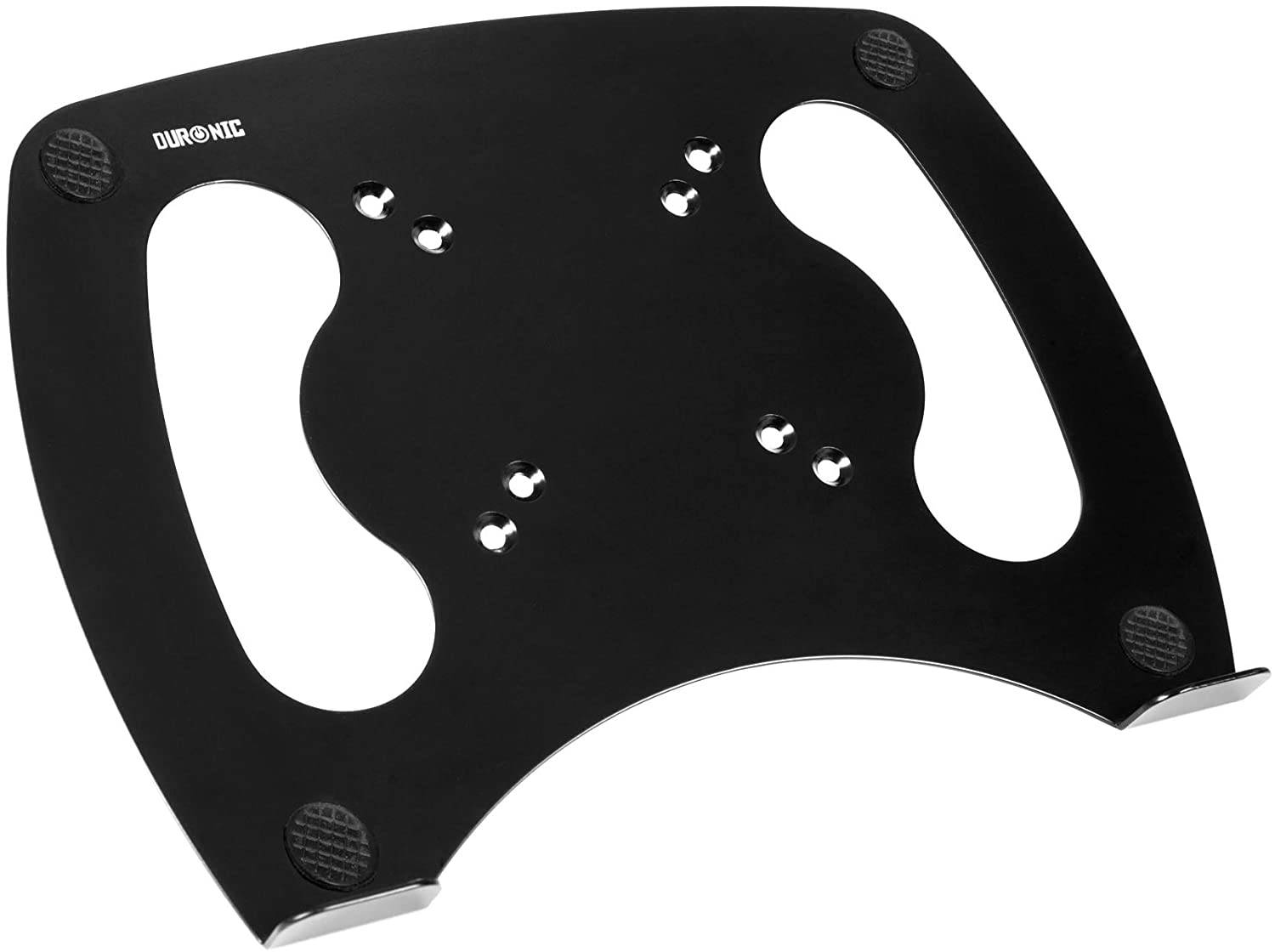 Duronic DML2 Laptophalterung - Fläche 32x24,2cm - Belastbarkeit 8kg - Laptopständer für Monitorhalter - VESA Standard-0