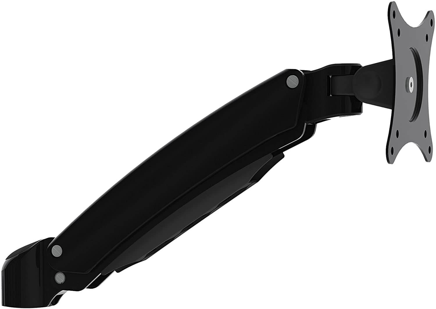 Duronic DML5S1 Monitorarm - Kompatibel mit DM55 Monitorhalterung - Vertikale On-The-Fly-Einstellung - Federarm-0