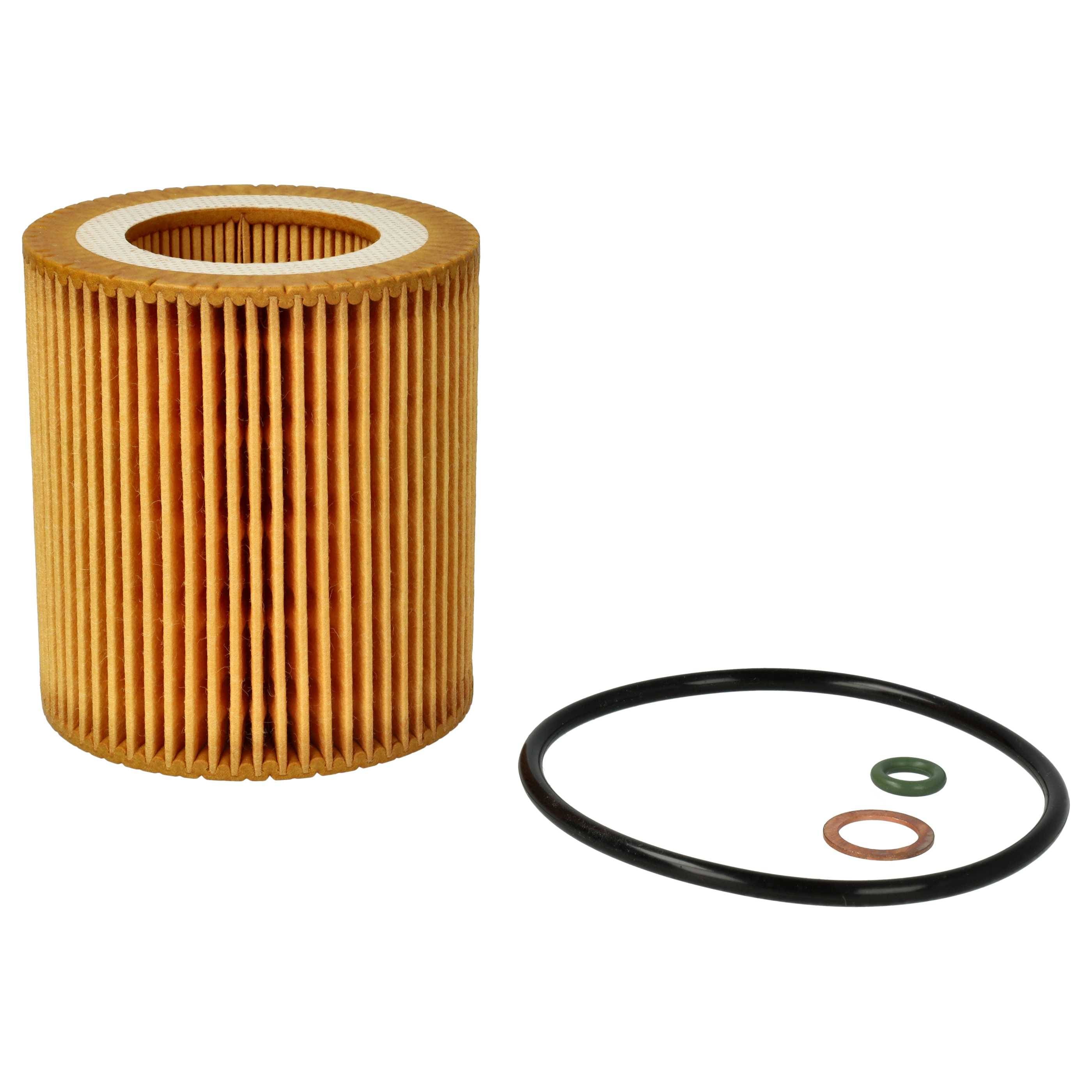 vhbw Ölfilter kompatibel mit BMW 1er 235 KW 320 PS | 2979 ccm KFZ 2012/02-2021/12 F21 M 135i xDrive-0