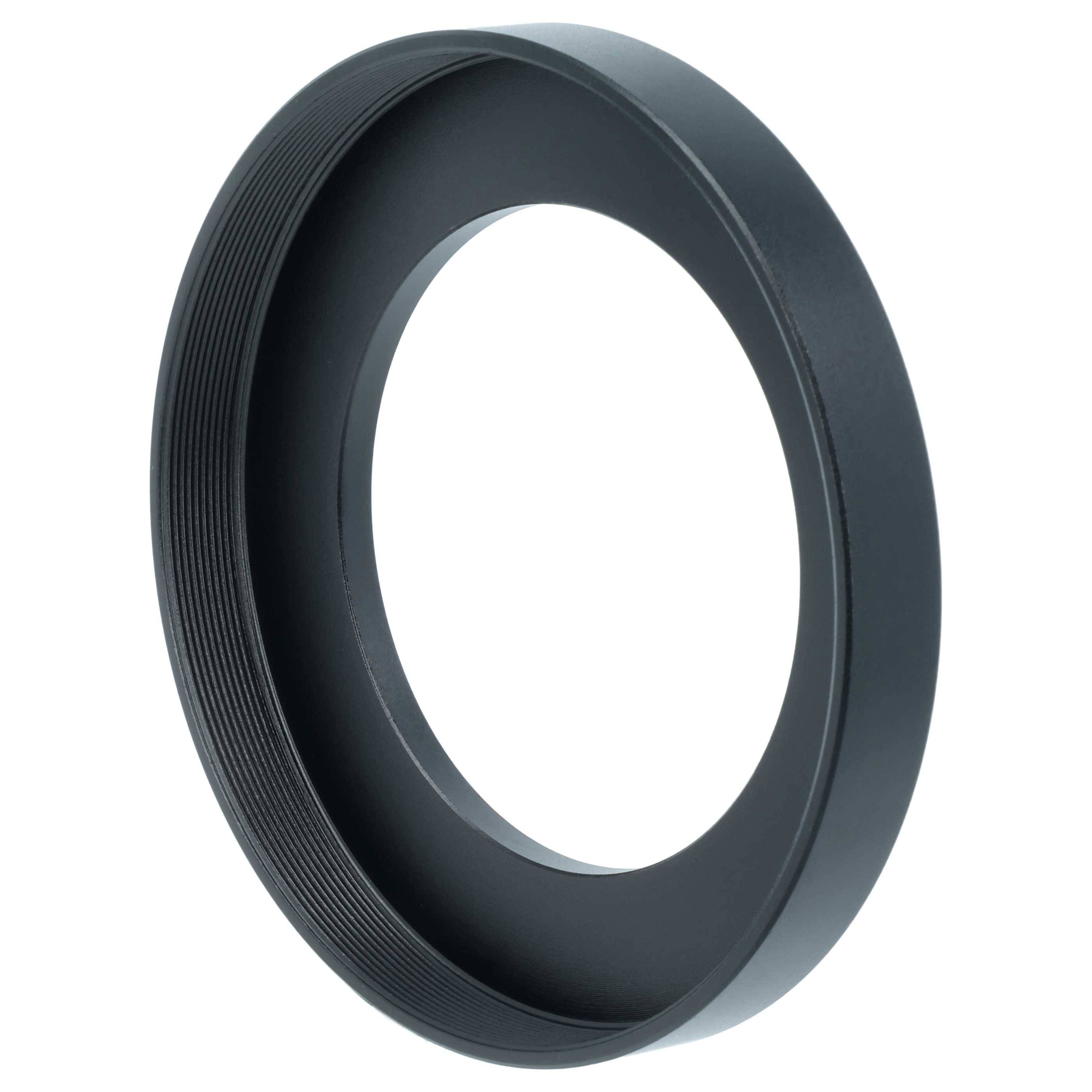 vhbw Step-Up-Ring Adapter von 55 mm auf 77 mm | kompatibel mit Matte Boxen 80 mm O.D. Filteradapter, Aluminium-1