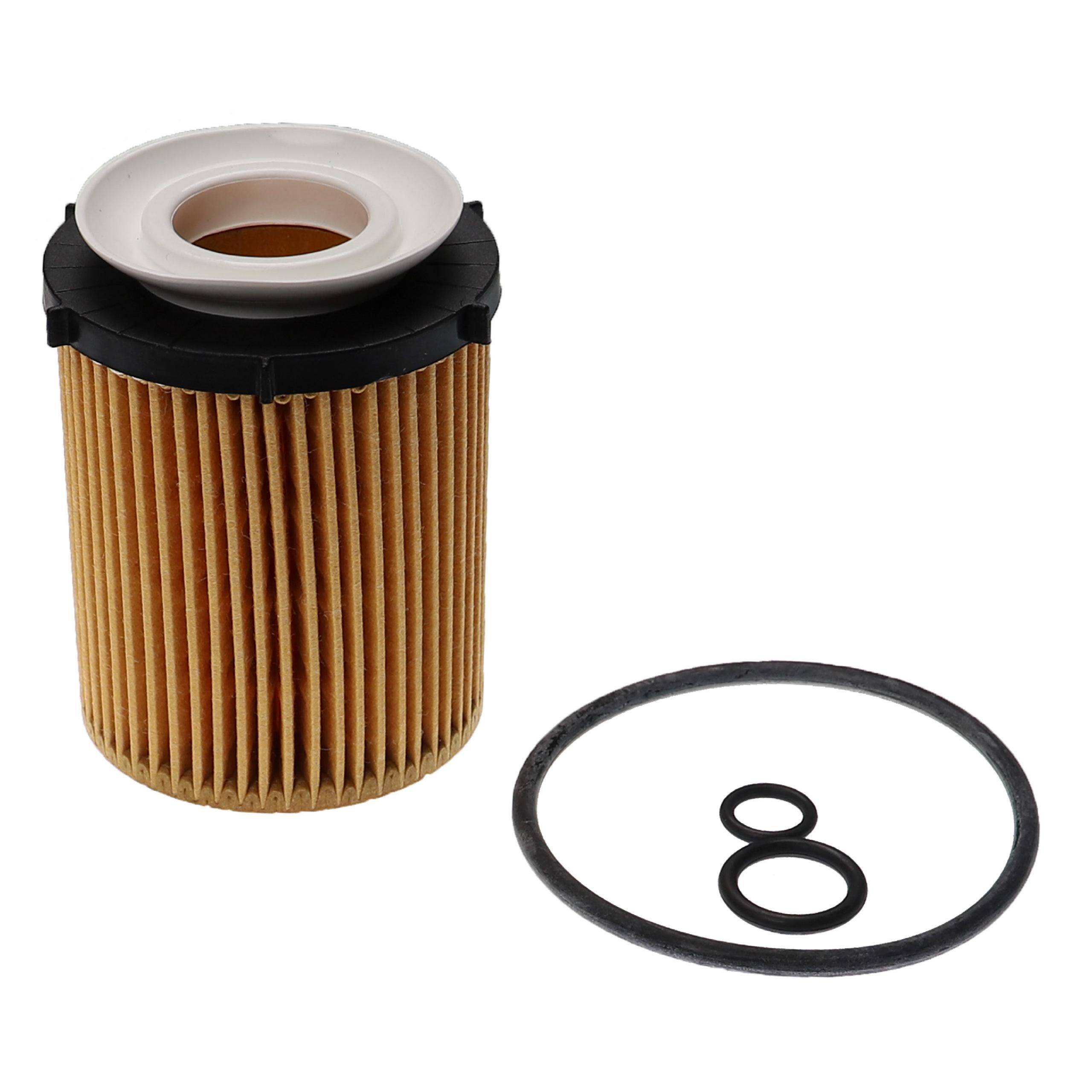 vhbw Ölfilter kompatibel mit Mercedes-Benz C Cabriolet 2019/05-2021/12 A205 C 300 EQ Boost 1991 ccm 190 KW KFZ-0