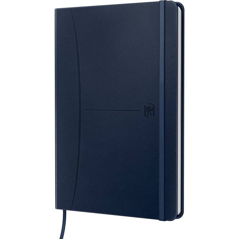 Oxford Notizbuch Signature, DIN A5, kariert, blau-0