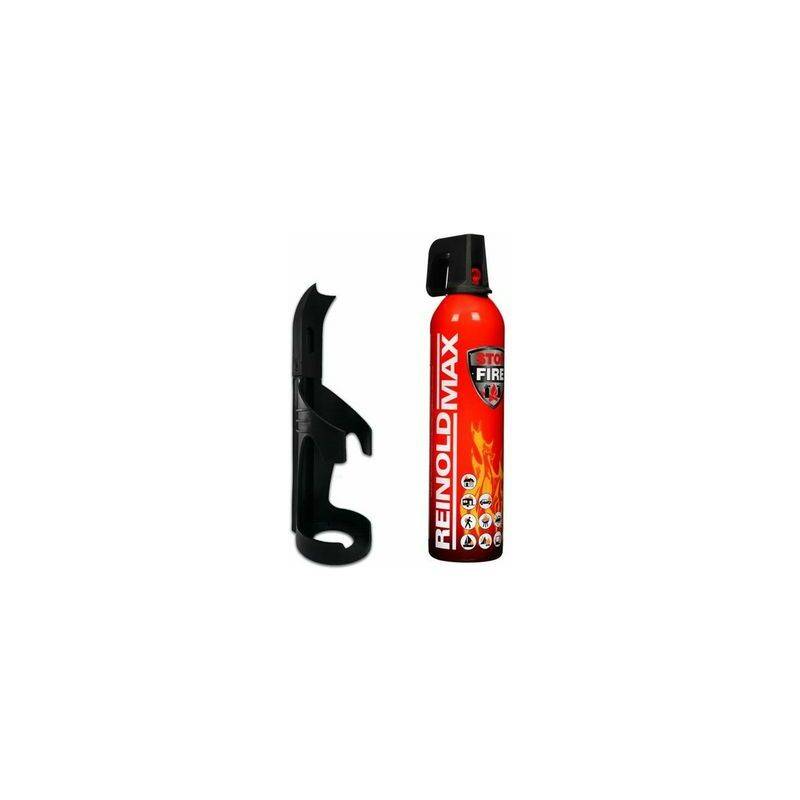 REINOLD MAX Feuerlösch-Spray "STOP FIRE" + 3 Halterungen-0