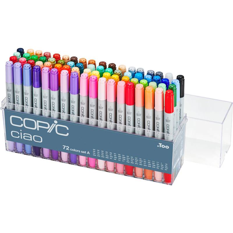 COPIC Marker ciao, 72er Set A-0
