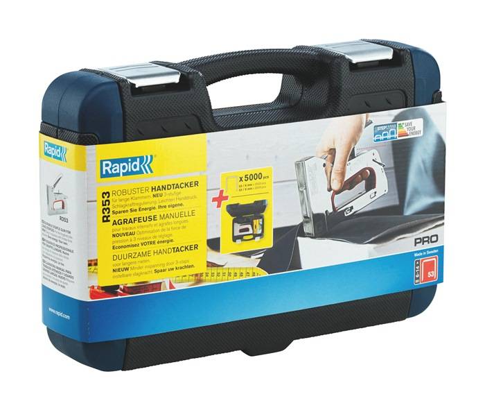 RAPID Handtacker-Set R353 Stahl-3