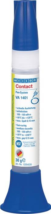 Cyanacrylatklebstoff VA 1401 30g farblos,klare Flüssigkeit Pen-System WEICON-0