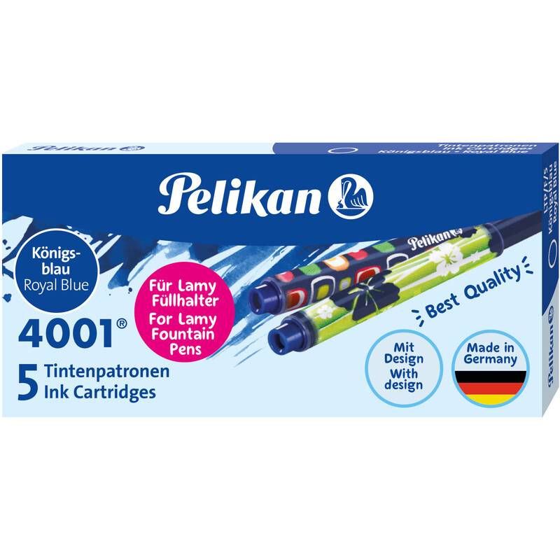Pelikan Großraum-Tintenpatronen LTP/F/5, königsblau-0