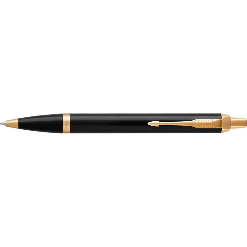 PARKER Druckkugelschreiber IM Black Lacquer G.C.-0