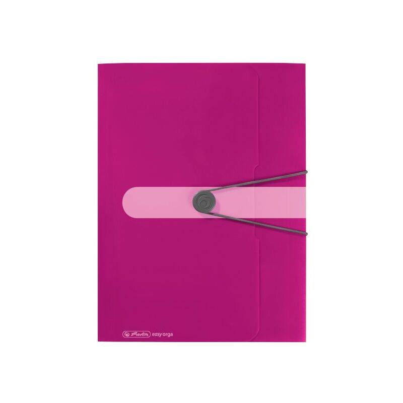 herlitz Sammelmappe easy orga to go, A4, PP-Folie, beere-0