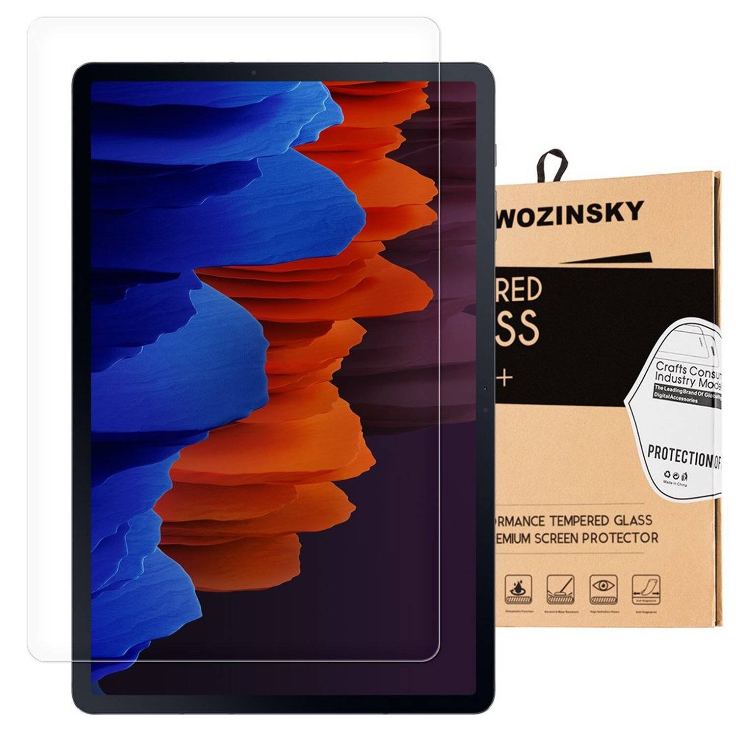 Schutz Glas Schutz Display Folie für SAMSUNG TAB S8 11" (SM-X700) Tablet Tempered Glass 9H-0
