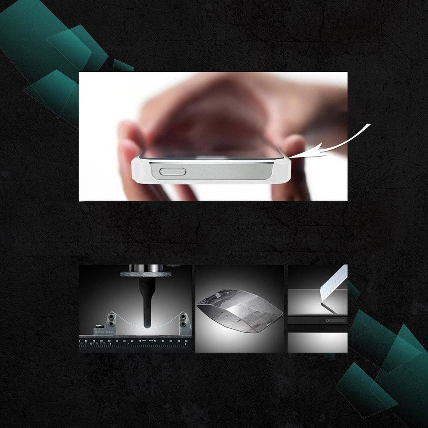 Schutz Glas Schutz Display Folie für SAMSUNG TAB S8 11" (SM-X700) Tablet Tempered Glass 9H-3