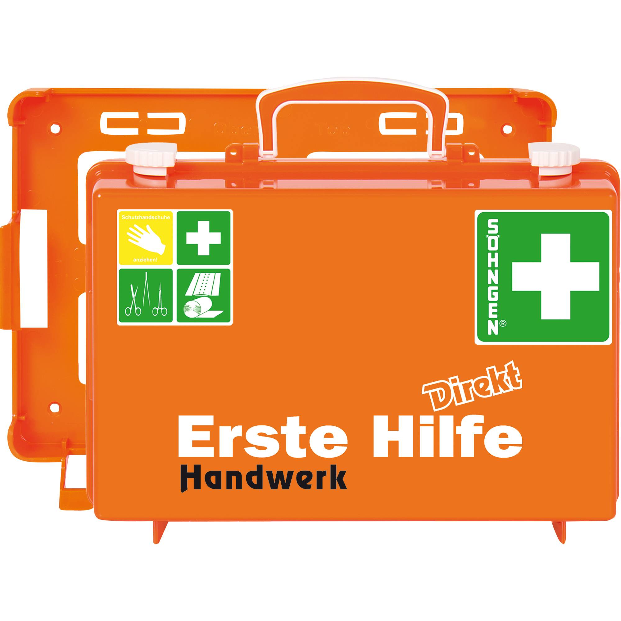 Erste Hilfe Koffer DIREKT DIN 13157 orange - Artikel: 191005520-3