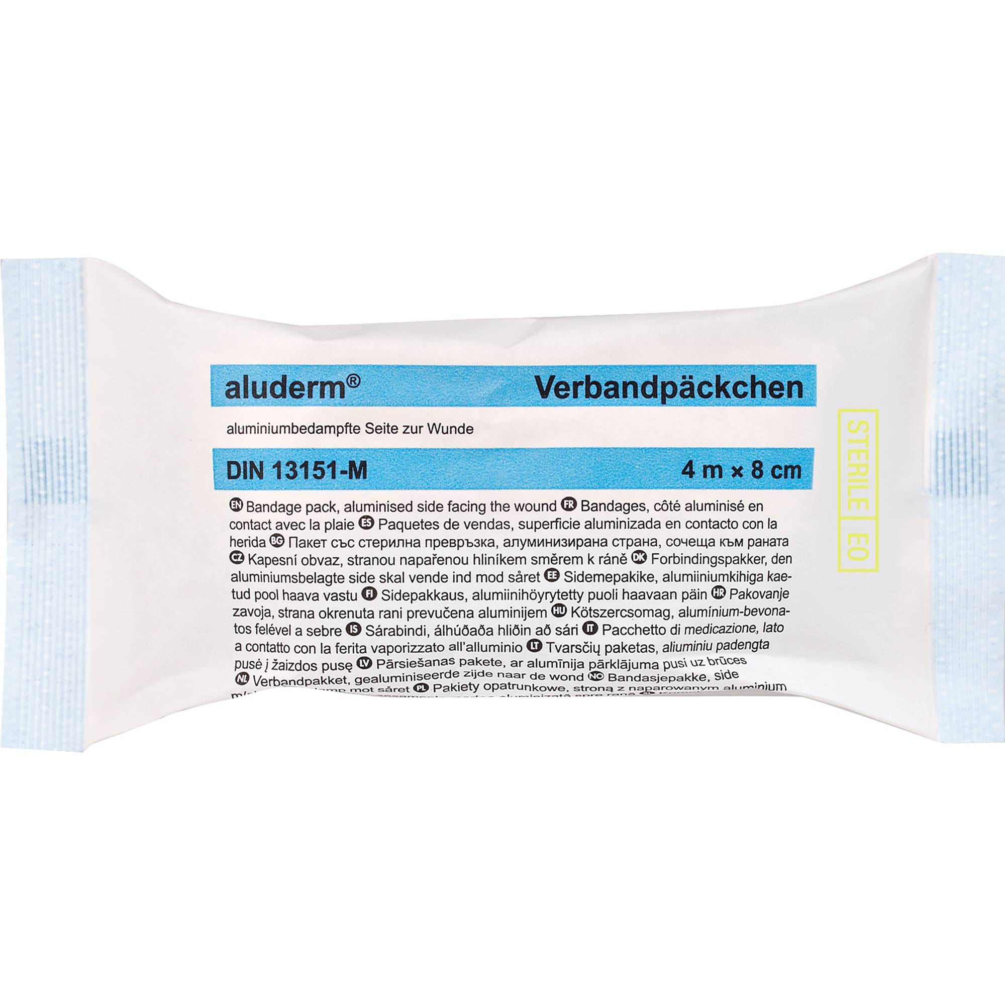 Verbandpäckchen mittel 4mx8cm Kompresse 10x12cm-0