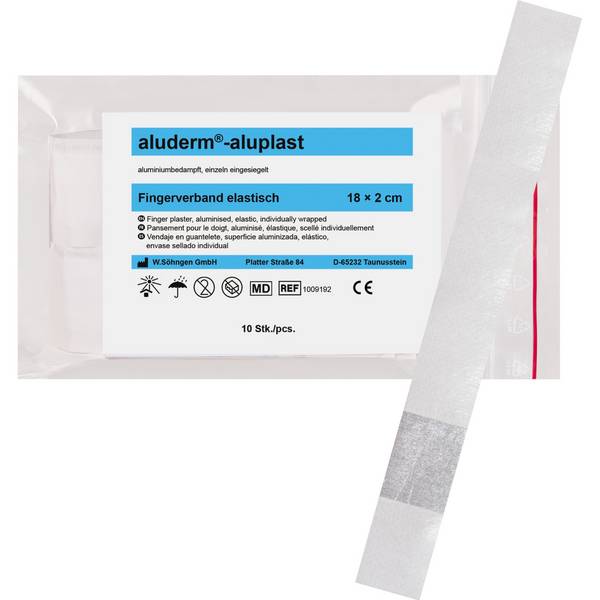 Wundpflaster Fingerverband aluderm-aluplast elastisch 18x2cm VE=10 Stück
