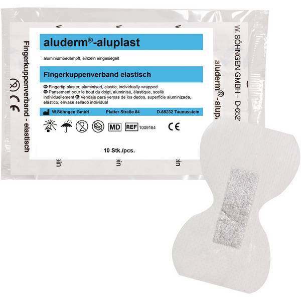 Fingerkuppenverband aluplast el. 10 St./Pack.