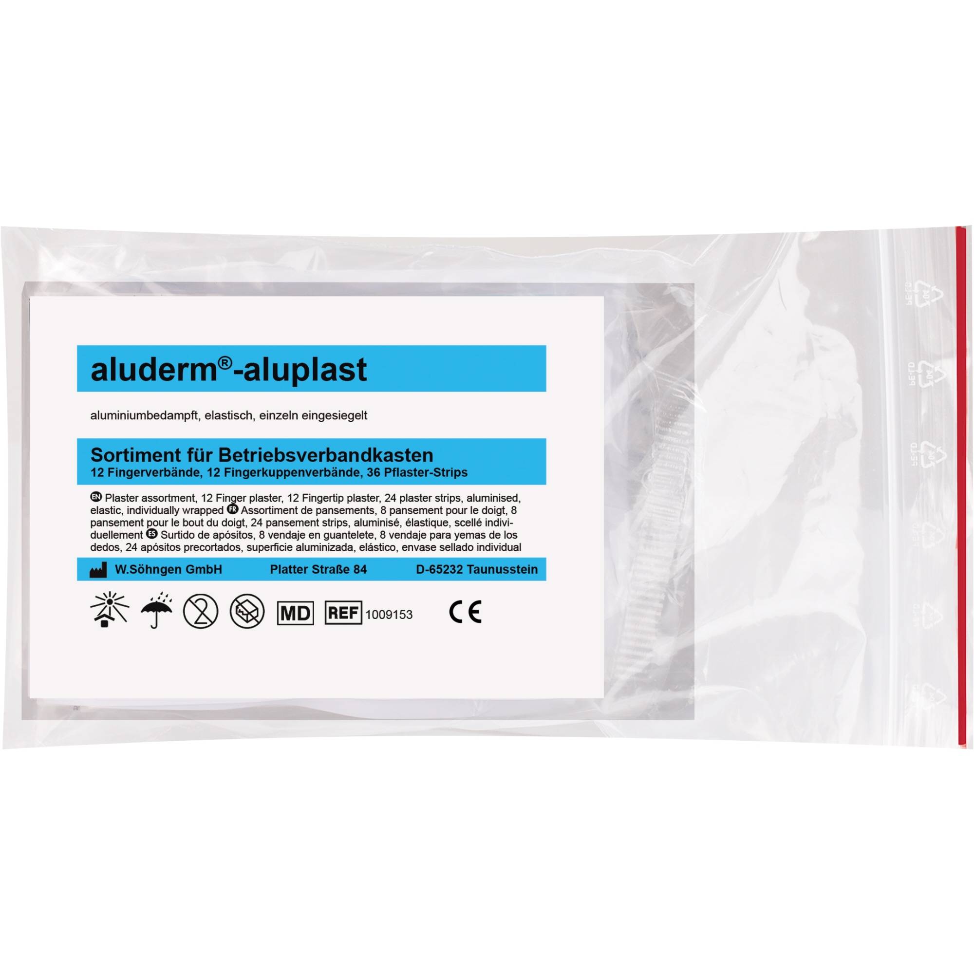 Fingerverband-Sortiment groß DIN 13169 40 Teile-0