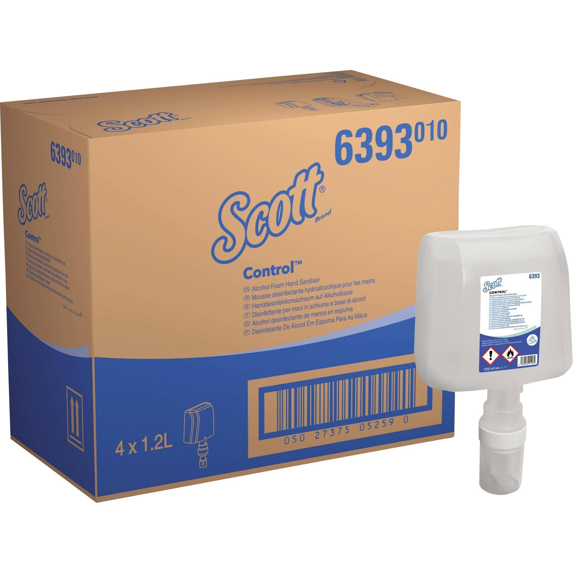 Scott Handdesinfektionsschaum mit Alkohol 1200ml-0