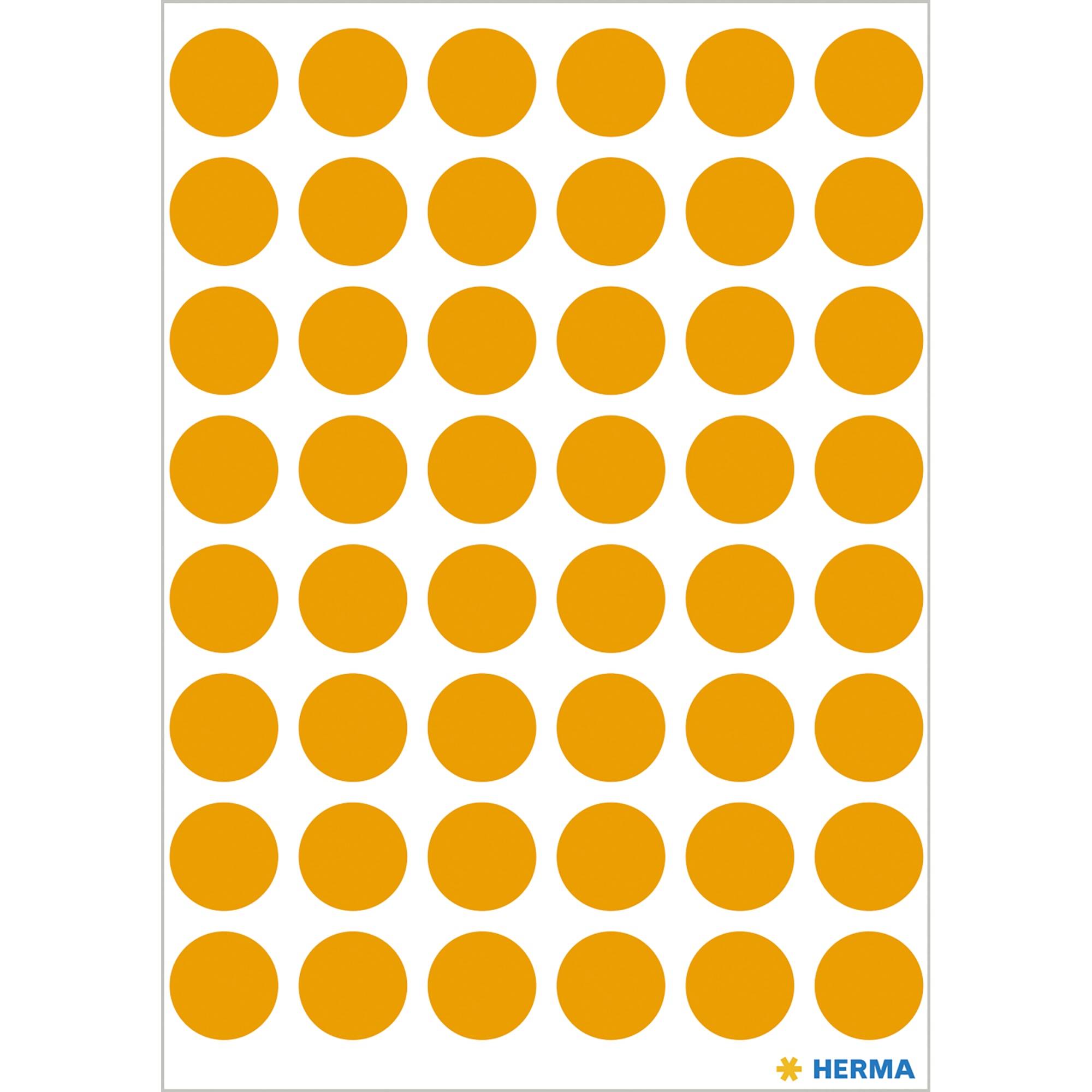 Markierungspunkt 13mm leuchtorange 240 St./Pack.-1